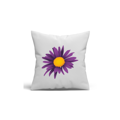 FUNDA DE COJÍN MARGARITA Funda de cojín primaveral
